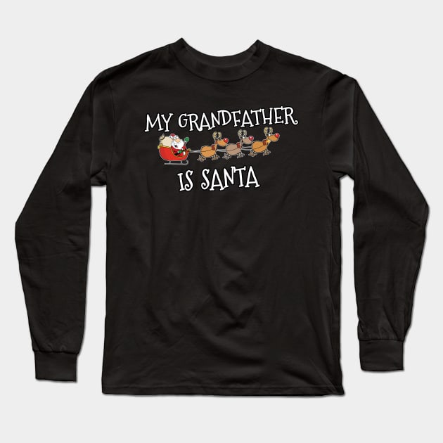 Matching family Christmas outfit Grandfather Long Sleeve T-Shirt by JamesBosh